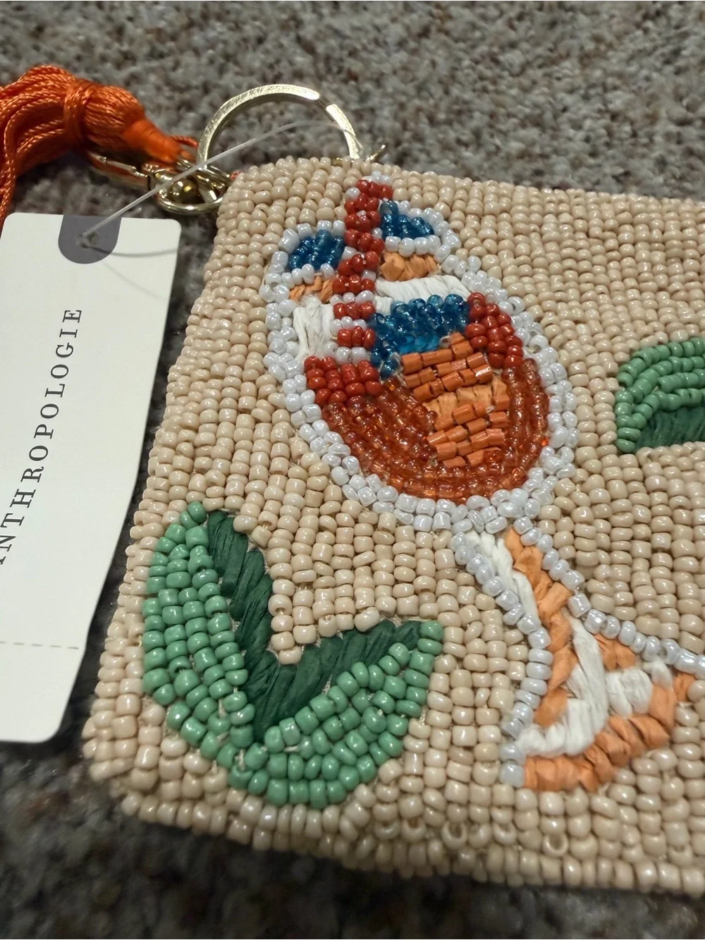 Anthropologie Beaded Coin Purse: 🍑Summer Edition🍑